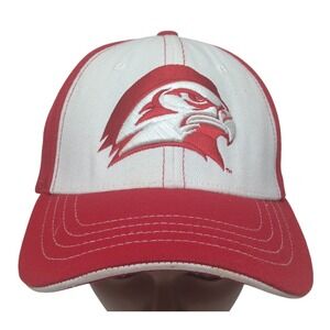 Miami University Redhawks Hat Cap Fitted M/L Red White Zephyr Fit NCAA